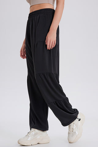 Bailey Elastic Waist Ruched Joggers